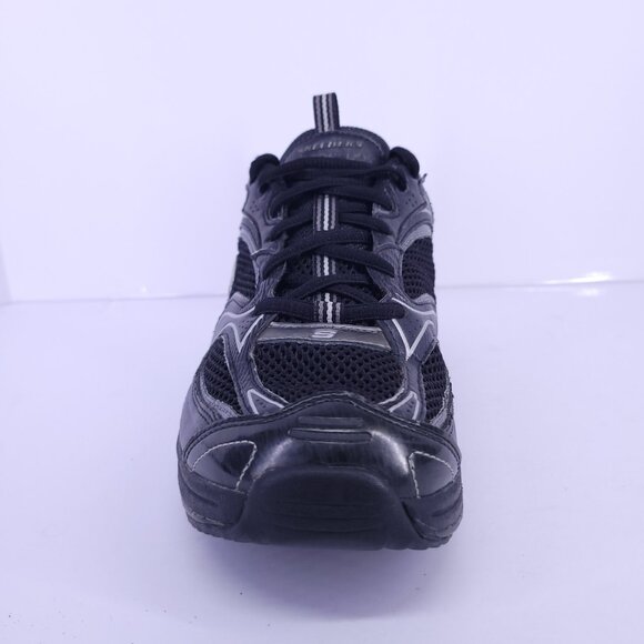 SKECHERS Shape Ups SN12320 Black Womens Size 9.5 Walking Toning Sneakers BKSL - Picture 2 of 14
